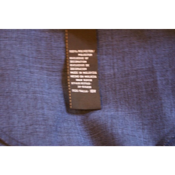 Sag Harbor Blazer Jacket Women's 18W Blue 100% Polyester Open Front Long Sleeve - Picture 10 of 12